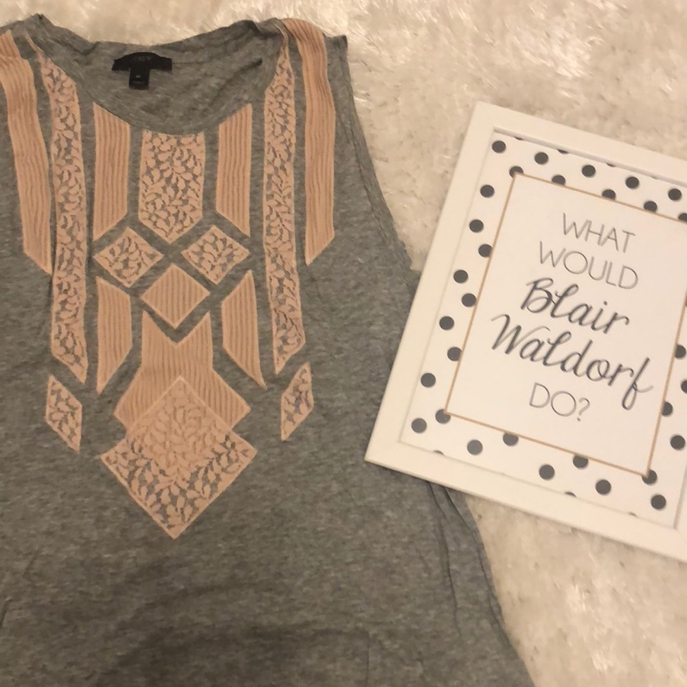 J.Crew Midtown Gray Tank